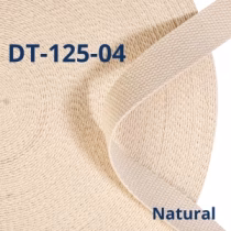 1,25 inch cotton tape strap for belt natural sewing DIY BELT bag