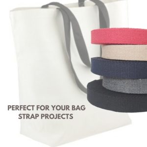 1 inch heavy cotton webbing